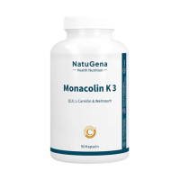 Monacolin K 3 + Coenzym Q10 + L-Carnitin, 90 st, NatuGena GmbH