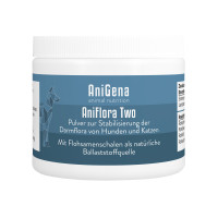 AniFlora Two Darmbakterien+Flohsamenschalen Vet, 125 g, NatuGena GmbH