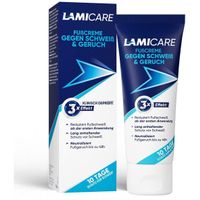 LAMICARE Fu&szlig;creme gegen Schwei&szlig; & Geruch, 75 ml, Karo Healthcare AB