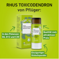 Rhus toxicodendron C30 Globuli Pfl&uuml;ger Globulisp., 10 g, Hom&ouml;opathisches Laboratorium Alexander Pfl&uuml;ger GmbH & Co. KG