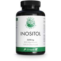 GREEN NATURALS Myo-Inositol 2025mg & D-Chiro 225mg, 120 st, Heilpflanzenwohl GmbH