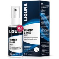 LIQURA Vitamin D3+K2 Spray, 25 ml, Innomedis AG