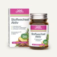 GSE Stoffwechsel Aktiv BIO, 60 st, Gse Vertrieb Biologische Nahrungserg&auml;nzungs- & Heilmittel GmbH