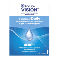 Hylo-Vision SafeDrop Daily, 2x10 ml, Omnivision GmbH