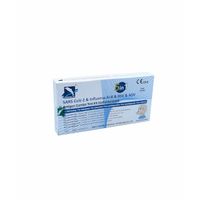 Deepblue 5in1 Kombi-Test SARS-CoV2 FLU A+B RSV ADV, 1 st, Sanopharm Arzneimittelvertriebsgesellschaft mbH