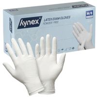 Hynex med. Latexhandschuh puderfrei M, 100 st, Kaiser Cares GmbH