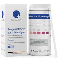LuxmedIQ Reagenzstreifen zur Urinanalyse Keton, 100 st, LuxmedIQ Deutschland UG (haftungsbeschr&auml;nkt)