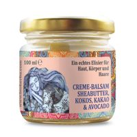 CREME-BALSAM SHEABUTTER KOKOS KAKAO & AVOCADO, 100 ml, Bioherba Reichenbach GmbH