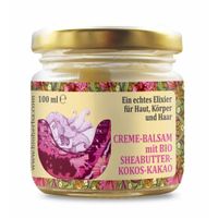 CREME-BALSAM MIT BIO SHEABUTTER-KOKOS-KAKAO, 100 ml, Bioherba Reichenbach GmbH