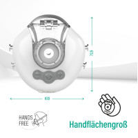 EVOLU nano AIR MINI tragbarer Mesh-Inhalator, 1 st, Forans Medical GmbH