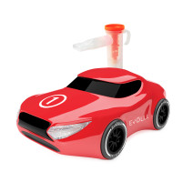 EVOLU SUPER CAR Kinder Kolbenkompressor Inhalator, 1 st, Forans Medical GmbH