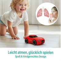 EVOLU SUPER CAR Kinder Kolbenkompressor Inhalator, 1 st, Forans Medical GmbH