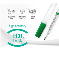 EVOLU Thermometer CLASSIC quecksilberfrei analog, 1 st, Forans Medical GmbH