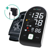 EVOLU INTELLIGENT Oberarm-Blutdruckmessger&auml;t black, 1 st, Forans Medical GmbH