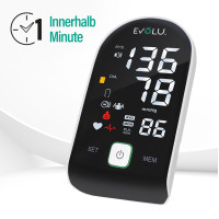 EVOLU INTELLIGENT Oberarm-Blutdruckmessger&auml;t black, 1 st, Forans Medical GmbH