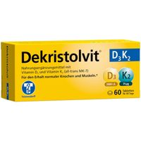Dekristolvit D3K2 Tabletten, 60 st, Trommsdorff GmbH & Co. KG