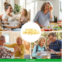 DHA-Algen&ouml;l Kapseln Omega-3 vegan Dr. Jacobs, 60 st, Dr. Jacob's Medical GmbH