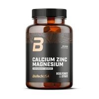 Calcium Zinc Magnesium from organic source, 90 st, BioTechUSA Kft.
