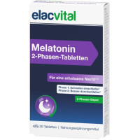 elacvital Melatonin 2-Phasen-Tabletten, 30 st, ELAC Pharma GmbH