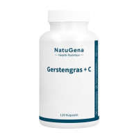 Gerstengras + Vitamin C gepuffert vegan, 120 st, NatuGena GmbH
