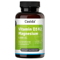 Vitamin D3 K2 Magnesium 5000 I.E., 90 st, Casida GmbH