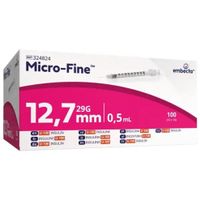 MICRO-FINE Insulinspritze U100 12.7MM 0.5ml, 100 st, embecta GmbH