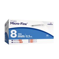 MICRO-FINE Insulinspritze U100 8MM, 100 st, embecta GmbH