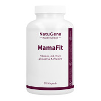 MamaFit Fols&auml;ure Jod Eisen & bioaktive B-Vitamine, 270 st, NatuGena GmbH