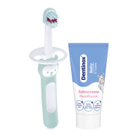 Dentinox Zahncreme Baby + Lernzahnb&uuml;rste, 30 ml, Dentinox Gesellschaft f&uuml;r pharmazeutische Pr&auml;parate