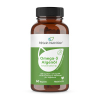 Omega-3 Algen&ouml;l mit DHA + EPA hochdosiert & vegan, 60 st, R(h)ein Nutrition & Health GmbH