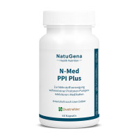 N-Med PPI Plus Vitamin B12 + D3 + Magnesium, 60 st, NatuGena GmbH