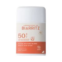 BIARRITZ SONNENSTICK BIO LSF50+ WEISS 12G, 12 g, shanab pharma e.U.