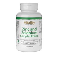 Zink und Selen Complex FORTE + Vitamin C + Biotin, 120 st, Vision Healthcare B.V.