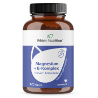 Magnesium + B-Komplex Nerven & Muskeln hochdosiert, 120 st, R(h)ein Nutrition & Health GmbH