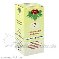 MAGISTER DOSKAR Asthmatropfen für Kinder, 50 Milliliter, Magister Martin Doskar pharm. Produkte e.U.