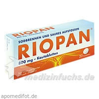 Riopan&reg; 800 mg Kautabletten, 20 St&uuml;ck, Takeda GmbH