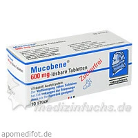 Mucobene® 600 mg-lösbare Tabletten, 10 Stück, ratiopharm Arzneimittel Vertriebs-GmbH