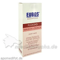 Eubos Basispflege Wasch + Dusch Flüssig Rot, 400 Milliliter, 