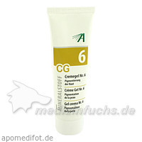 Schüssler Creme Gel Nr 6 Adler, 50 ml, 