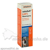 ratioSoft® 0,05% Nasenspray, 10 Milliliter, ratiopharm Arzneimittel Vertriebs-GmbH