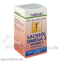 Hafesan Lachsöl Omega 3 Kapseln, 80 Stück, 