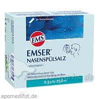 Emser Nasenspülsalz (2,5 g für 250 ml), 20 beutel, SIEMENS & CO – Heilwasser und Quellenprodukte des Staatsbades Bad Ems GmbH & Co.