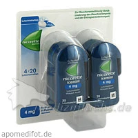 Nicorette Lutschtabletten Icemint 4mg, 80 Stück, Johnson & Johnson GmbH