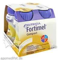 Fortimel Compact Banane, 4 Stück, 