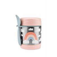 Skip Hop Spark Style Edelstahl Warmhaltebox Regenbogen, 1 st, Skip Hop
