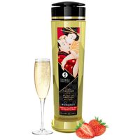 Massageöl mit Duft "Erotic Massage Oil" | vegan, kaltgepresste natürliche Öle | Shunga, 240 ml, Shunga