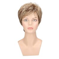 Per&uuml;cke Sandy von Lofty in Dunkelasch-/Lichtblond gestr&auml;hnt, 1 st, Lofty