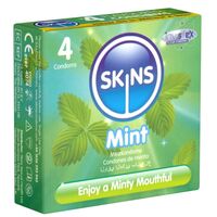Skins *Mint*, 4 Stk., SKINS Condoms