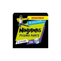 Ninjamas absorbierende Nachthöschen für Jungs 54 St, 54 ST, Pampers