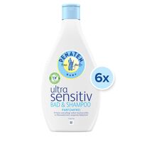 Penaten - Bad & Shampoo 'Ultra Sensitiv' 6x400 ml, 6X400 ML, PENATEN